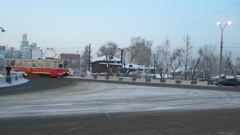 Съезд со Старого Ангарского моста