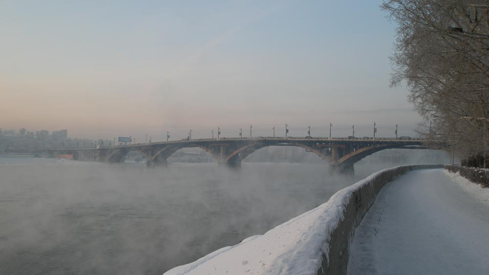 Старый Ангарский мост.”